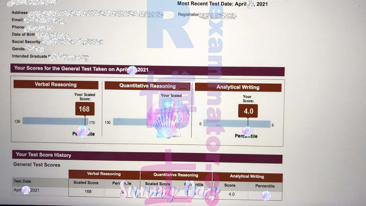 Conservazione del punteggio GRE 👊 Sconfiggi il stupido test Verbale!!! Ho ottenuto un bel punteggio di 168😉
