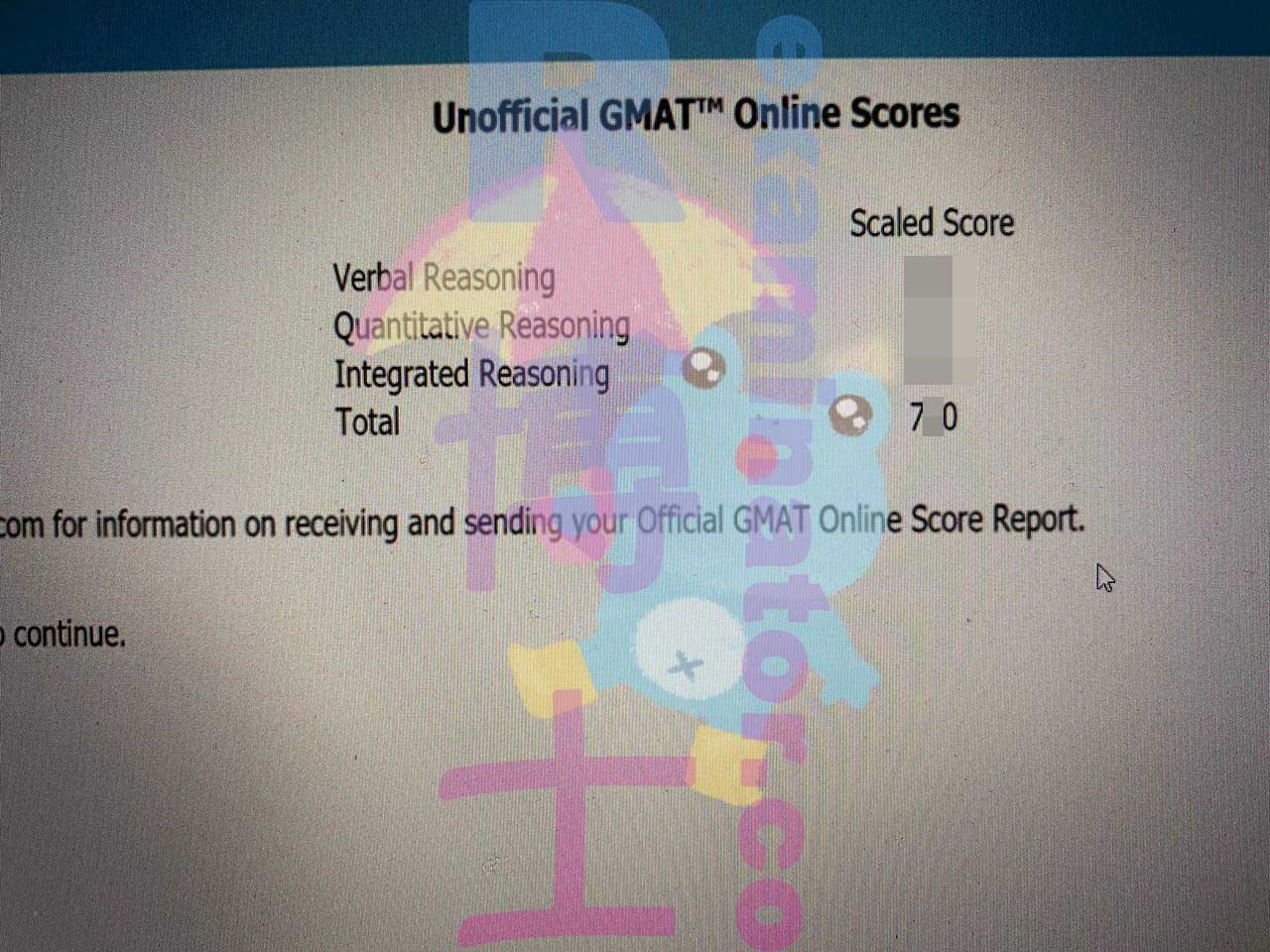 "Vorrei inginocchiarmi e fare un inchino!" - il nostro cliente negli Stati Uniti ha ottenuto oltre 750 punti al GMAT Online! Il cliente è stato rapido ad aggiungere il nostro nuovo account Telegram in modo che il suo test non fosse interrotto😎
