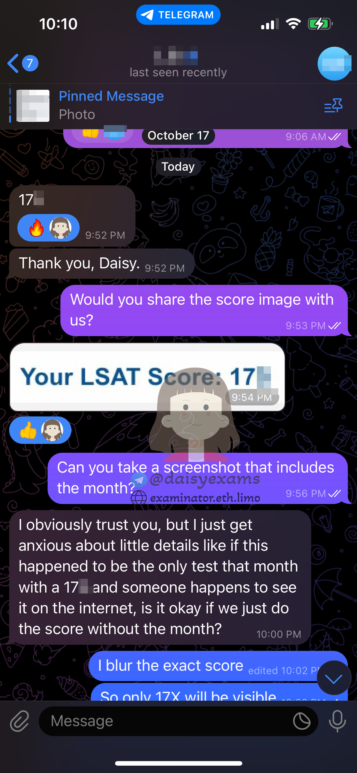 LSAT 대리 시험 및 부정행위 서비스: 2024년 10월 LSAT 점수가 발표되었습니다!✨
