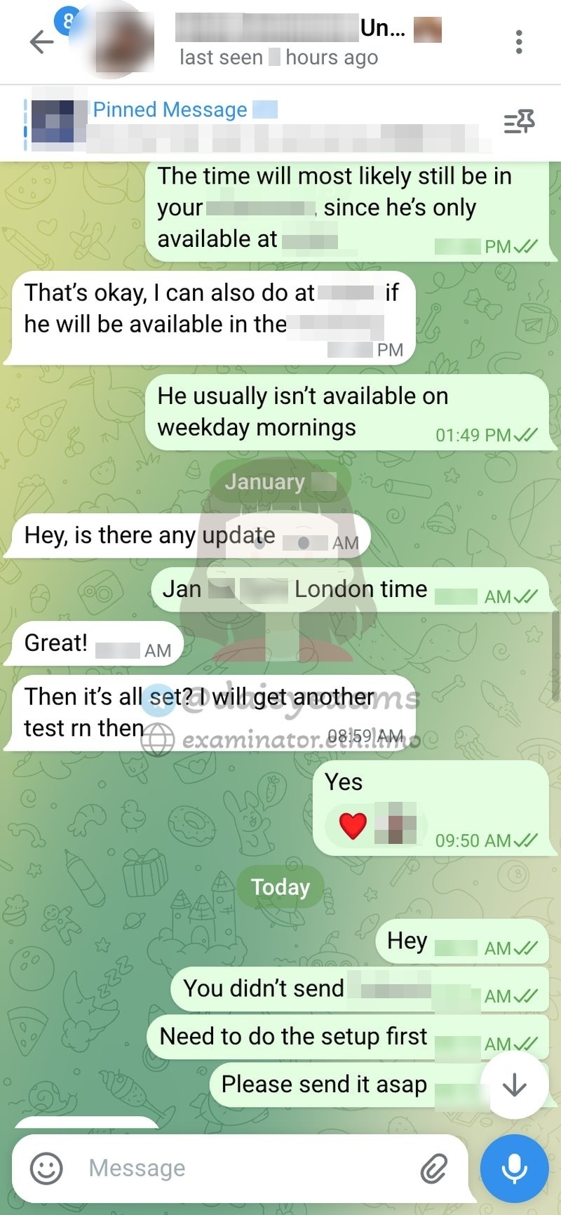 代考保分成功案例#722的与客户对话截图