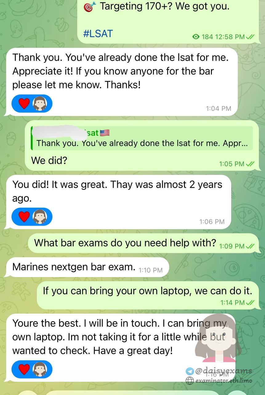 Del LSAT al Examen de Abogacía: Un Cliente que Regresa Después de 2 Años
