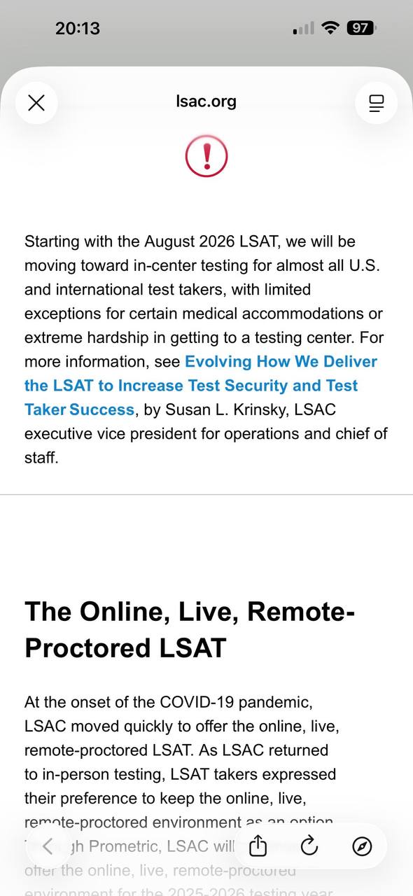 Das Ende einer Ära: Remote-LSAT wird im August 2026 eingestellt.

